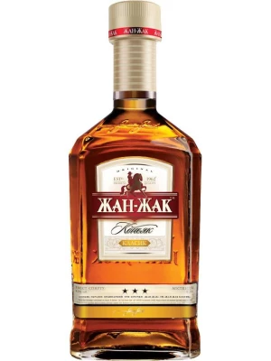 Коньяк Жан-Жак Классик, 3 звезды 0.5 л