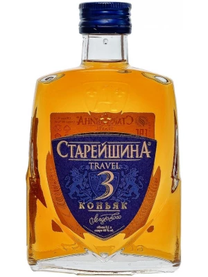 Коньяк Старейшина Трехлетний 0.1 л