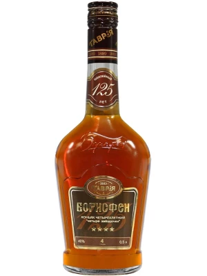 Коньяк Борисфен 4 Звезды 0.5 л