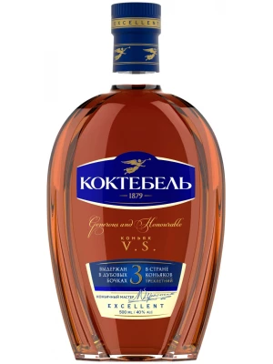 Коньяк Коктебель 3 Звезды 1 л
