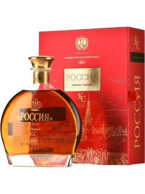 Коньяк Россия КС 15-летний, в подарочной коробке Хелиос 0.7 л