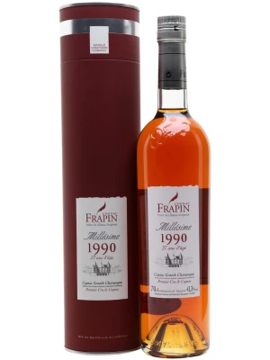 Коньяк Frapin Millesime, Cognac Grand Champagne AOC gift tube 1990 0.7 л