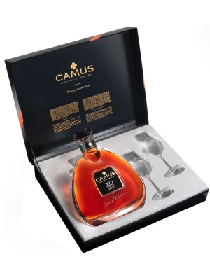 Коньяк Camus X.O. Elegance, gift box with 2 glasses 0.7 л