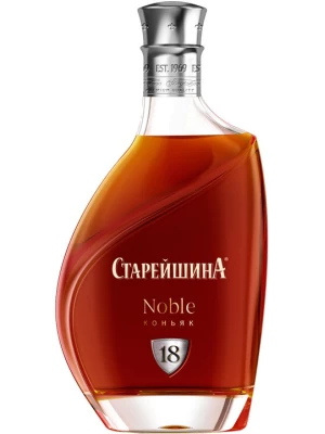 Коньяк Старейшина Нобл 18-летний 0.5 л