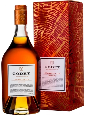 Коньяк Godet, Original VSOP, gift box 0.7 л