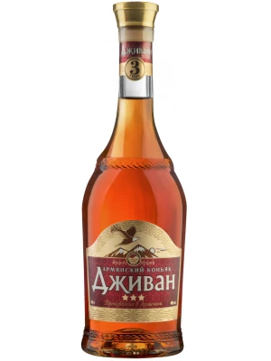 Коньяк Дживан 3-летний 0.5 л