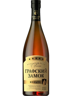 Коньяк КВКЗ, Графский Замок 5-летний 0.5 л