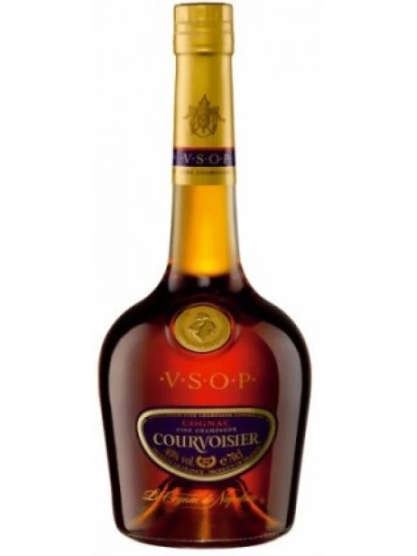 Courvoisier VSOP, with leather box