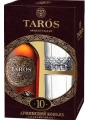 Arcon, Taros 10 Years Old, gift box with 2 glasses — фото 1