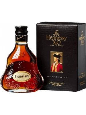 Коньяк Hennessy X.O., with gift box 0.05 л