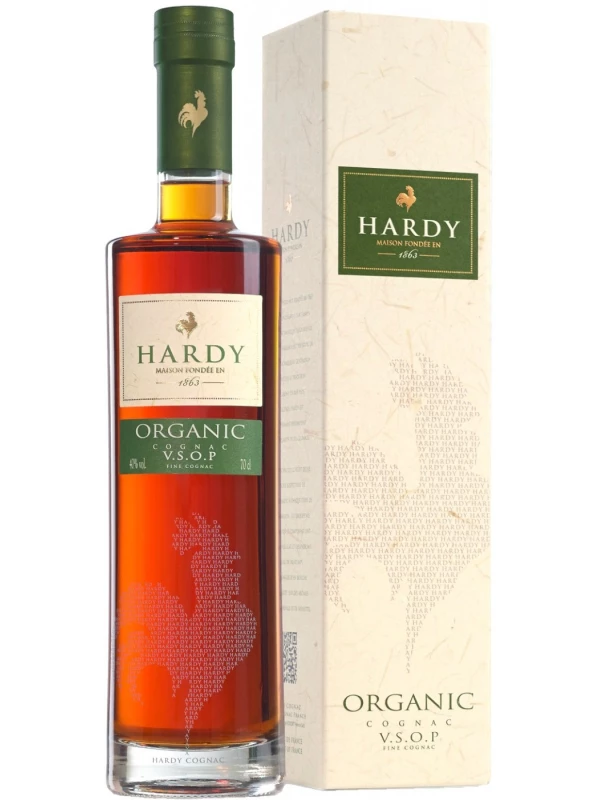 Hardy, Organic VSOP, Fine Champagne AOC, gift box