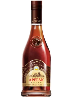 Коньяк Армянский коньяк Арегак 5 Звезд 0.35 л