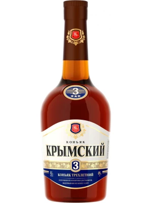 Коньяк Крымский 3-летний 0.5 л