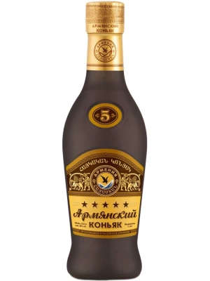 Коньяк Абовянский КЗ, Армянский Коньяк 5 Звезд 0.25 л