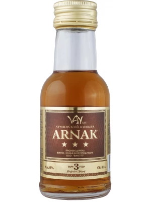 Коньяк Van 777, Arnak 3 years old 0.1 л
