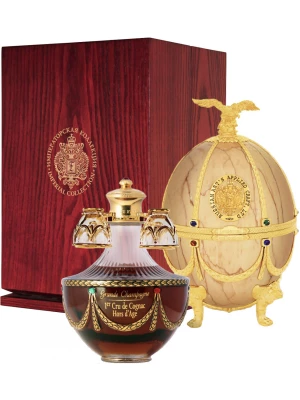 Коньяк Gift set Imperial Collection Hors d'Age Grande Champagne Premier Cru, case Faberge Eggs, Onyx