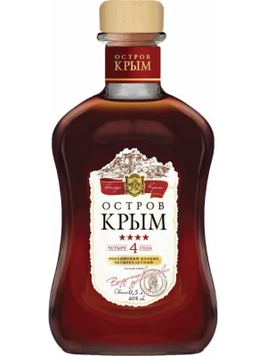 Коньяк Остров Крым 4-летний 0.5 л