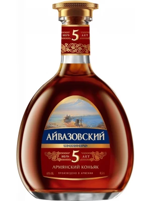 Коньяк Айвазовский 5-летний 0.5 л