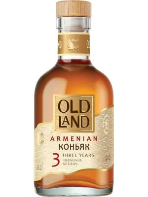 Коньяк Old Land 3 Years Old 0.2 л
