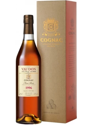 Коньяк Vaudon Vintage, Cognac Fins Bois AOC, gift box 1996 0.7 л