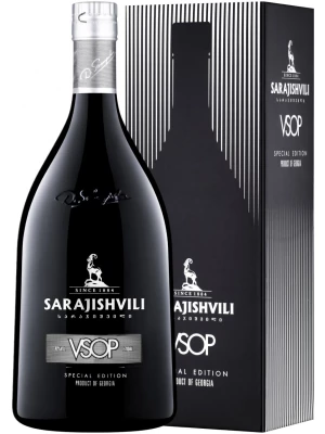 Коньяк Sarajishvili VSOP Black Edition, gift box 0.7 л