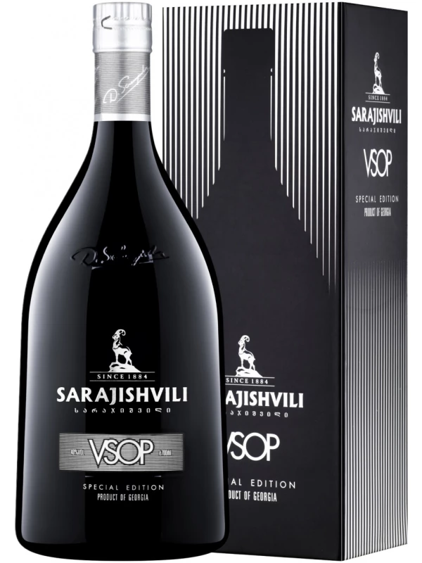 Sarajishvili VSOP Black Edition, gift box