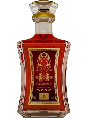 Коньяк Hayasy Elegans 15 Years Old, gift box 0.5 л