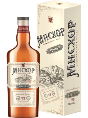 Коньяк Мисхор ВС, в подарочной коробке 0.5 л