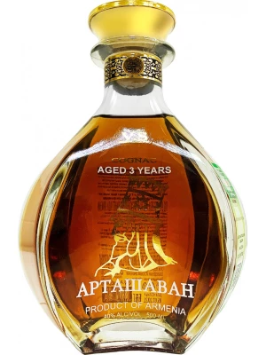 Коньяк Арташаван 3-летний 0.5 л