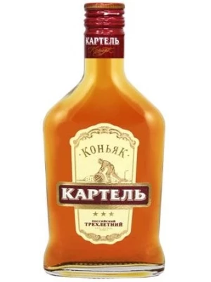 Коньяк Картель 3-летний 0.25 л