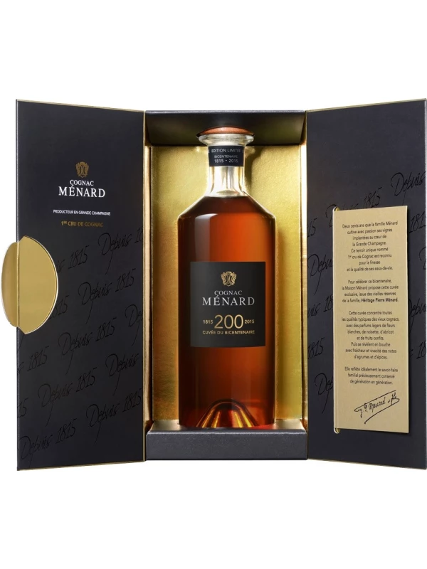 Menard, Cuvee du Bicentenaire, gift box