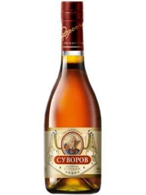 Коньяк Суворов 5-летний 0.5 л