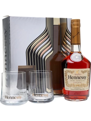 Коньяк Hennessy V.S. with 2-glass gift box 0.7 л