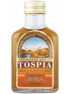 Коньяк Van 777, Tospia 5 years old 0.1 л