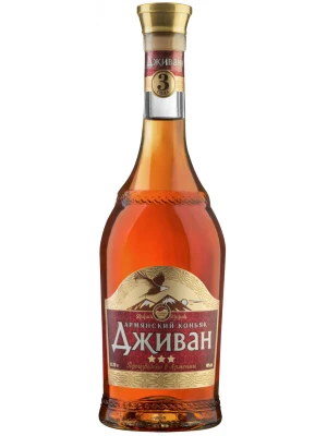 Коньяк Дживан 3-летний 0.25 л