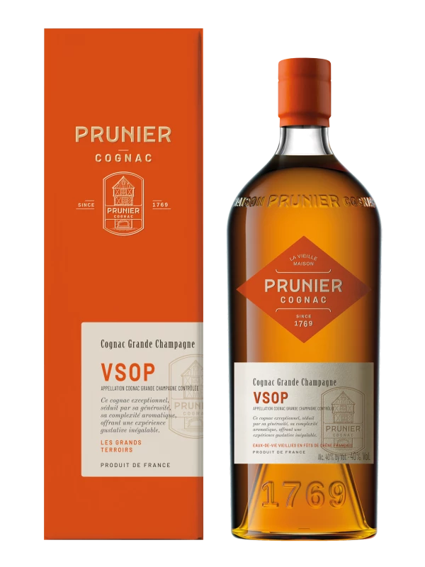 Prunier VSOP Grande Champagne AOC, gift box