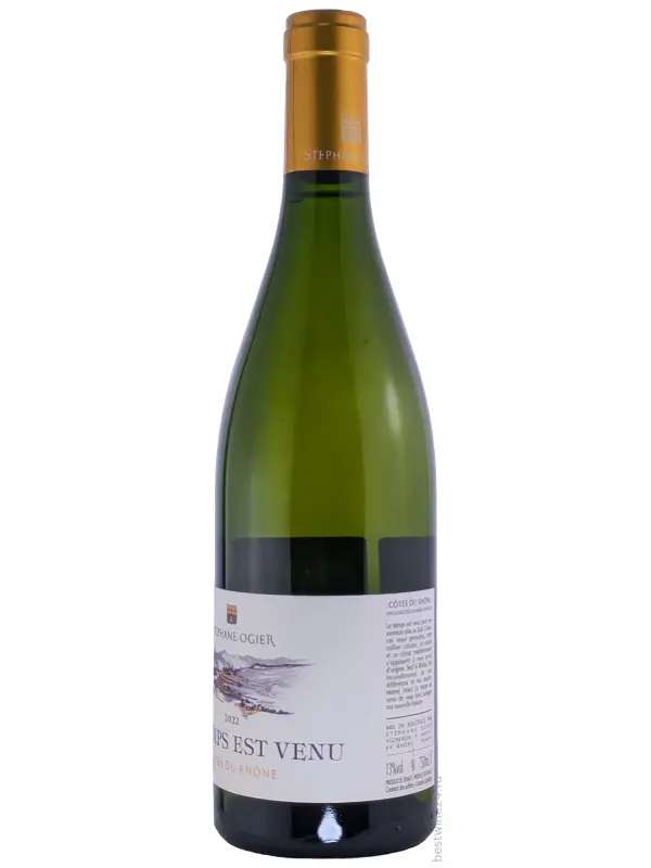 Domaine Michel et Stephane Ogier, Le Temps est Venu Blanc, Cotes du Rhone AOC