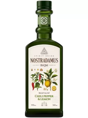 Ликер Nostradamus Chilii Pepper & Lemon 0.5 л