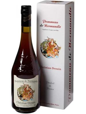 Ликер Christian Drouin, Pommeau de Normandie, gift box 0.7 л