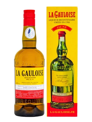 Ликер La Gauloise Jaune, gift box 0.7 л