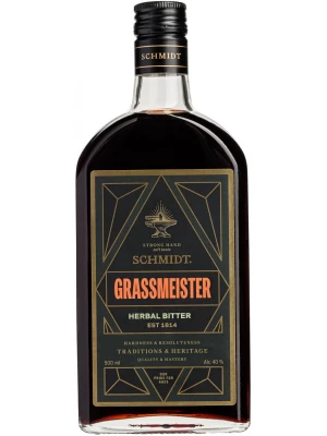 Ликер Schmidt Grassmeister, Herbal Bitter 0.5 л
