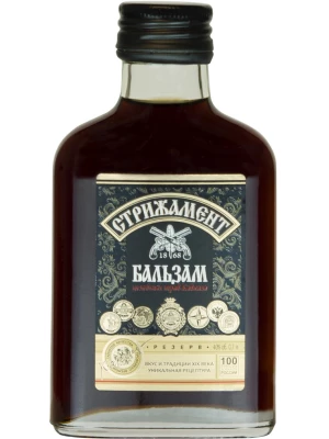 Ликер Стрижамент, Бальзам, фляжка 0.1 л