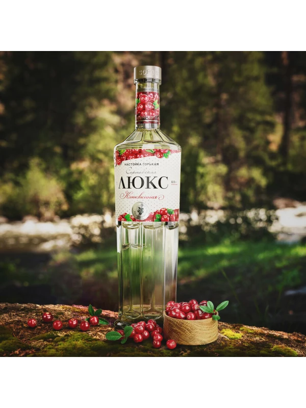 Сормовская Люкс Клюквенная, настойка горькая