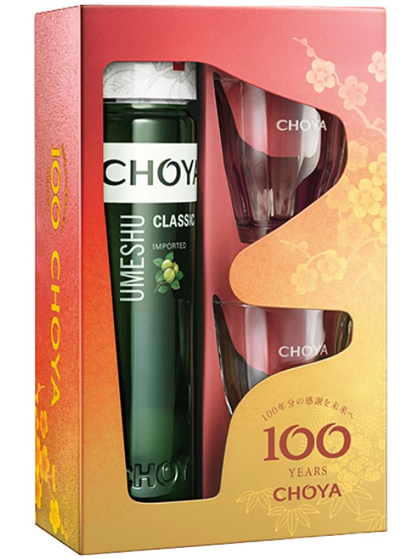 Набор Choya Umeshu Classic, gift box with 2 glasses