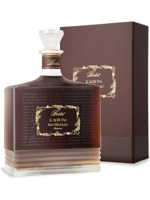 Ликер Berta, Il 28 di Via San Nicolao Riserva, gift box 1.5 л