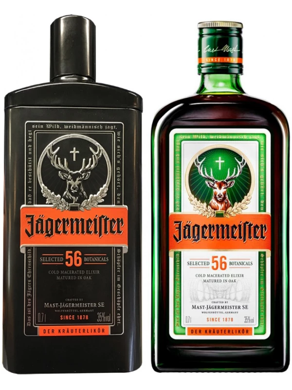 Jagermeister, metal tube