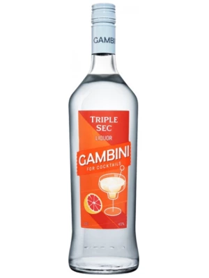 Ликер KVKZ, Gambini Triple Sec 1 л