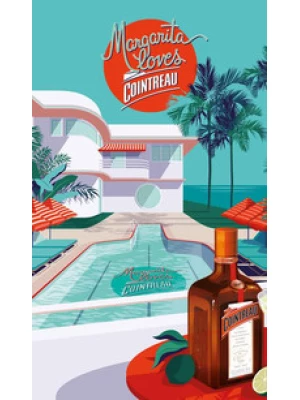 Ликер Cointreau, gift box Margarita 0.7 л