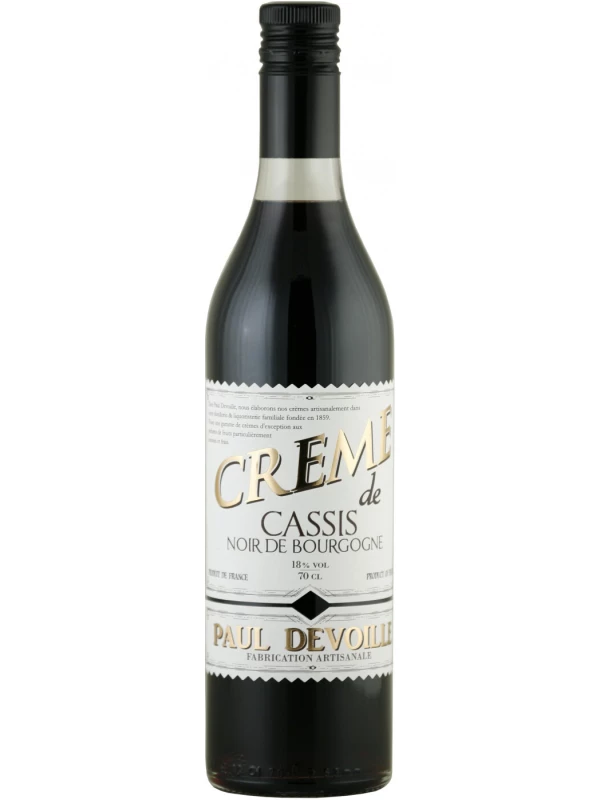 Paul Devoille, Creme de Cassis Noir de Bourgogne