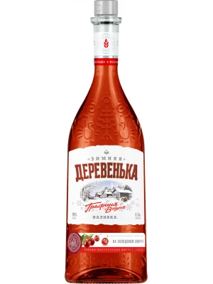 Настойка Зимняя деревенька Графиня Вишня, наливка 0.5 л